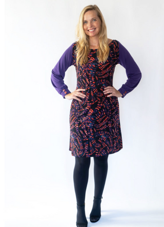 Retro Inspired Fall Dress S-M/4-6