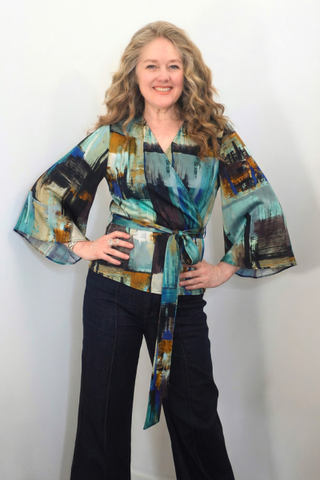 Magic Wrap Blouse