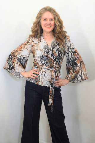 Magic Wrap Blouse
