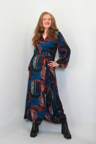La Cerchio Magic Bubble Sleeve Blouse