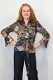 Navy Print