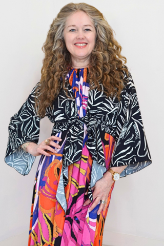 Flared Sleeve Magic Blouse