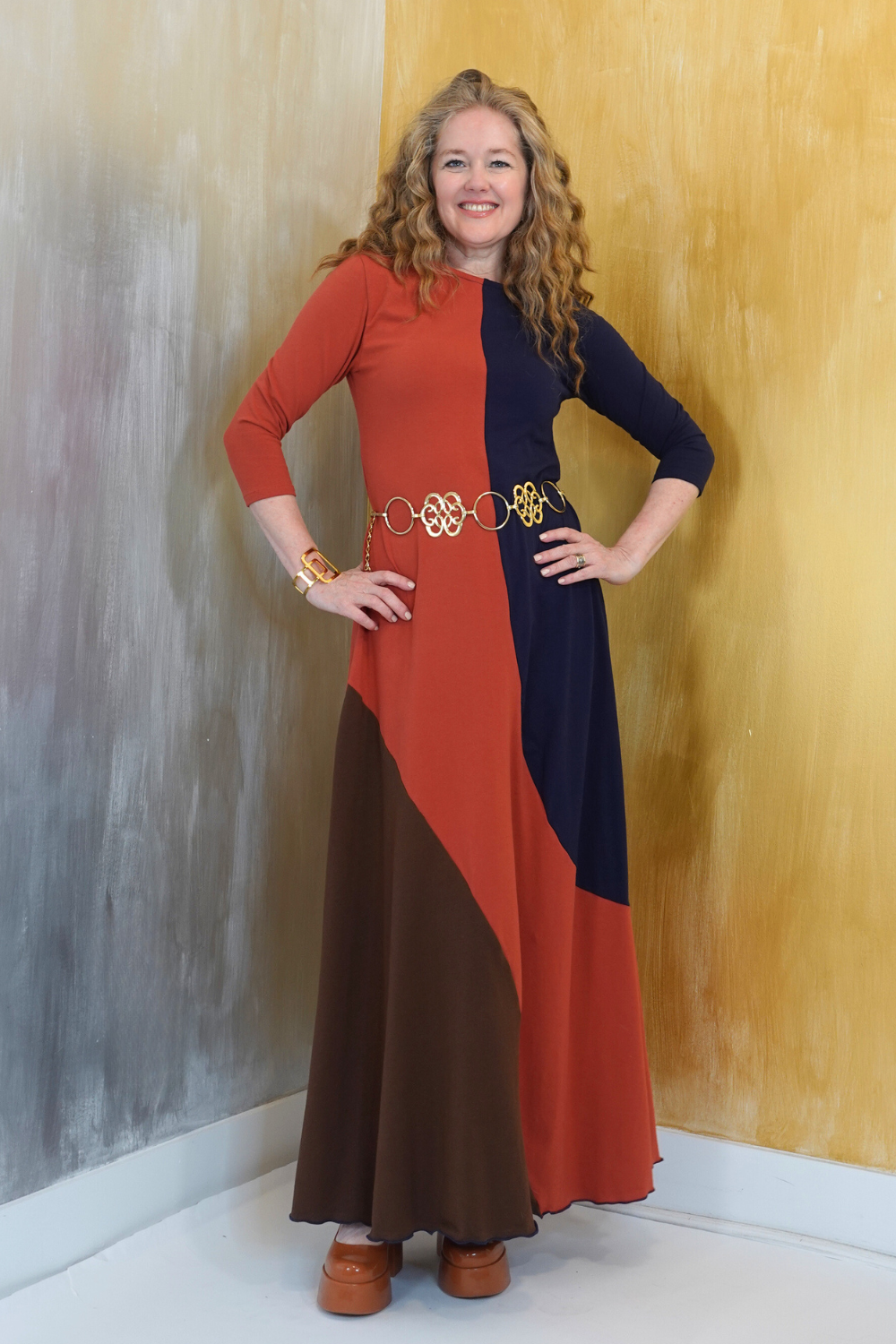 Abstract Panel Dress Abstract Panel Dress